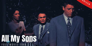 Thumbnail | All My Sons 1948 | film noir, drama | Colorized | Full Movie | Edward G. Robinson, Burt Lancaster