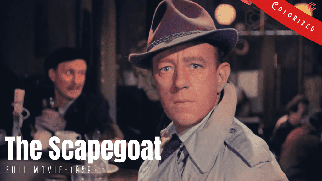 Thumbnail | The Scapegoat 1959 | British mystery film | Colorized | Full Movie | Alec Guinness, Nicole Maurey | Colorized Cinema