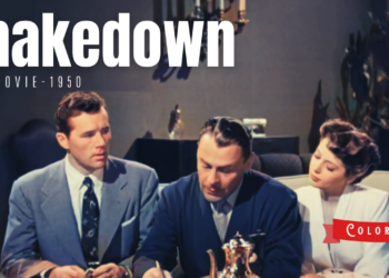 Shakedown 1950 | Film Noir Crime | Colorized | Full Movie | Howard Duff, Brian Donlevy | Colorized Cinema C