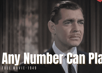 Any Number Can Play (1949) | Colorized Full Movie | Clark Gable | Drama Film | Subtitled | Colorized Cinema C