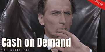 Cash on Demand 1961 | Colorized British Film Noir Crime | Peter Cushing, André Morell | Subtitled | Colorized Cinema C