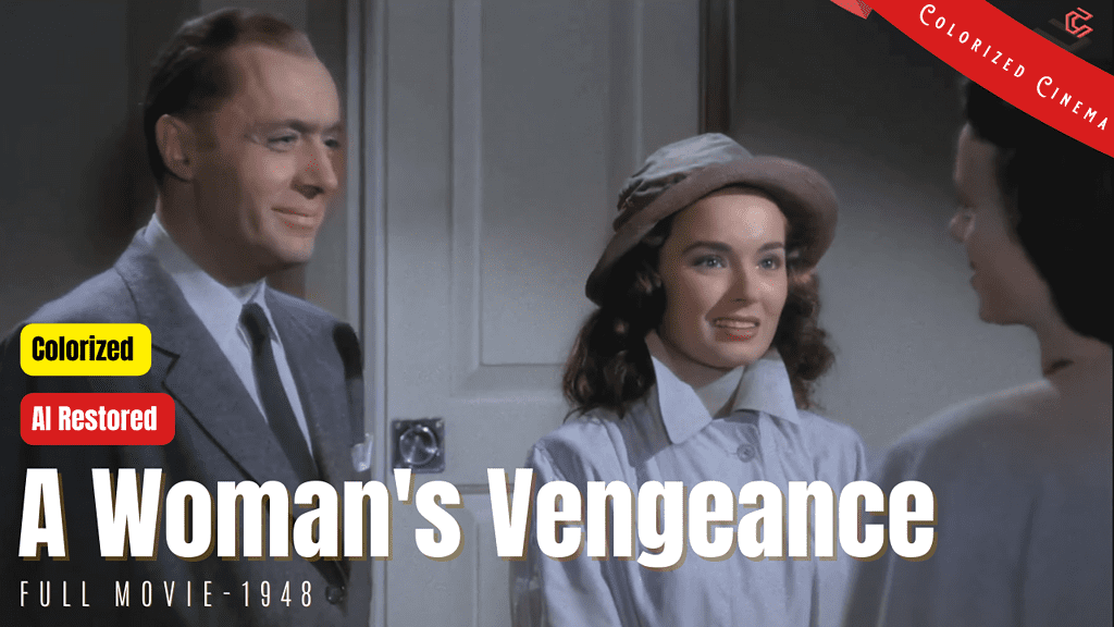 A Woman's Vengeance (1948) | Colorized | Subtitled | Ann Blyth, Charles Boyer | Film Noir Drama | Colorized Cinema C