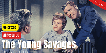 The Young Savages (1961) | AI Restored and Colorized | Subtitled | Burt Lancaster | Crime Drama Film | Colorlized Cinema C