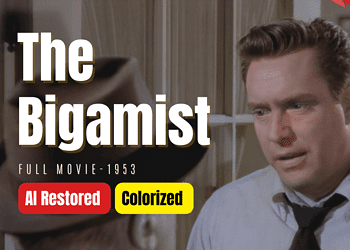 The Bigamist (1953) | Colorized | Subtitled | Joan Fontaine, Edmond O'Brien | Drama Film Noir | Colorized Cinema C
