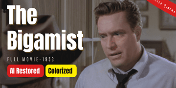 The Bigamist (1953) | Colorized | Subtitled | Joan Fontaine, Edmond O'Brien | Drama Film Noir | Colorized Cinema C