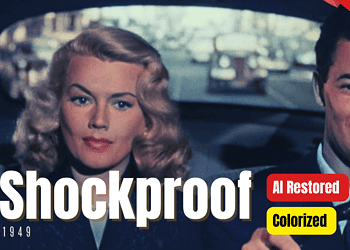 Shockproof (1949) | Colorized | Subtitled | Cornel Wilde, Patricia Knight | Crime film noir | Colorized Cinema C