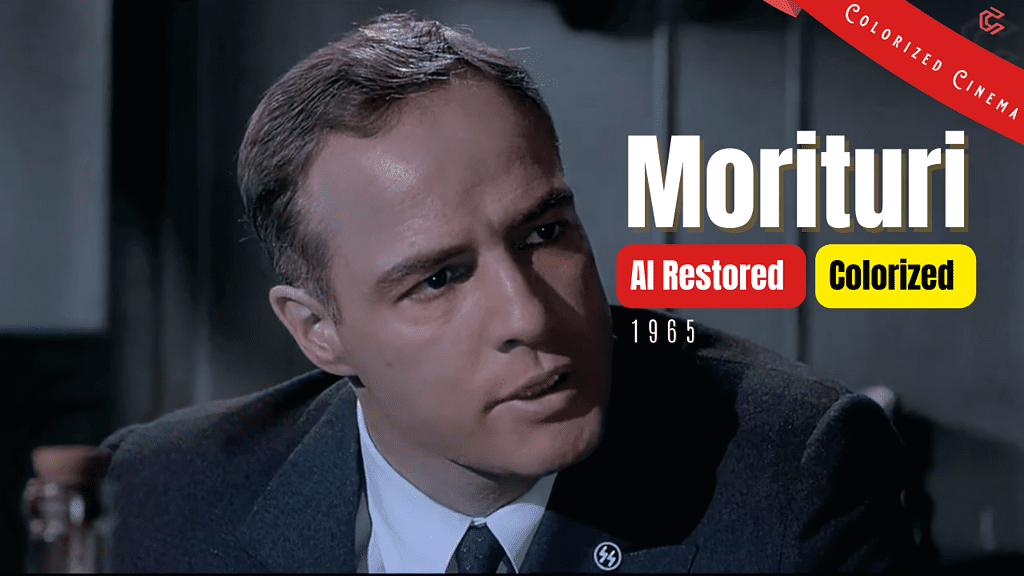 Morituri (1965) | Colorized | Subtitled | Marlon Brando, Yul Brynner, Janet Margolin | War Film | Colorized Cinema C