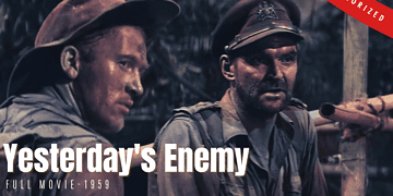 Yesterday's Enemy (1959) | Colorized | Subtitled | British War Film | Stanley Baker, Gordon Jackson | Colorized Cinema C