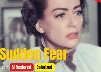 Sudden Fear (1952) | Colorized | Subtitled | Joan Crawford, Jack Palance | Film Noir Thriller | Colorized Cinema C