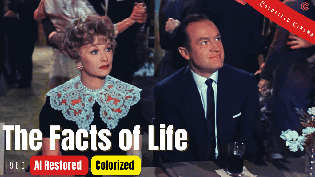 The Facts of Life (1960) | Colorized | Subtitled | Bob Hope, Lucille Ball | Romantic Comedy | Colorized Cinema C