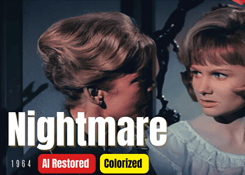 Nightmare (1964) | Colorized | Subtitled | David Knight, Jennie Linden | British Horror Film | Colorized Cinema C