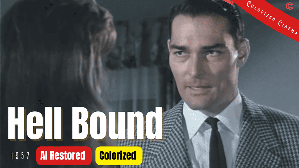 Hell Bound (1957) | Colorized | Subtitled | John Russell, June Blair | Crime Film | Colorized Cinema C