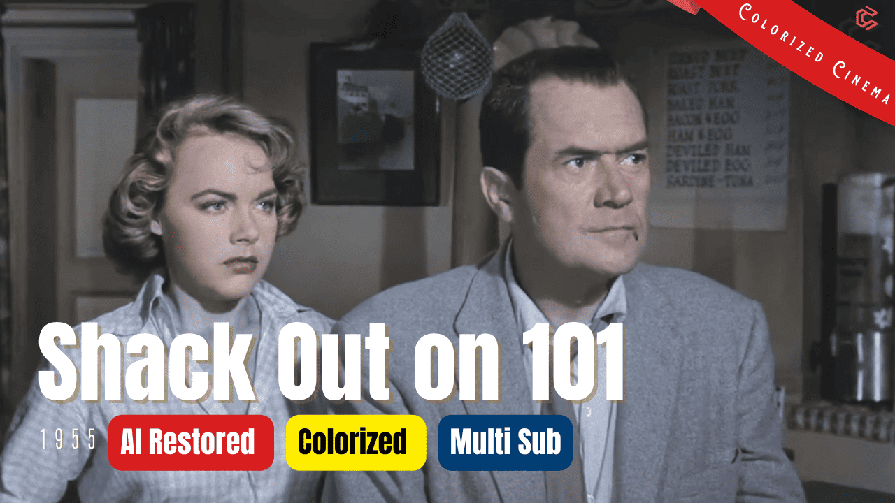 Shack out on 101 (1955) | Colorized | Multi Subs | Terry Moore, Frank ...