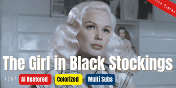 The Girl In Black Stockings (1957) | Colorized | Multi-Subs | Lex Barker, Mamie Van Doren