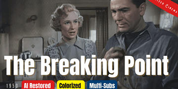 The Breaking Point - 1950 Colorized Full Movie | John Garfield | Film Noir Crime Drama | Subtitles