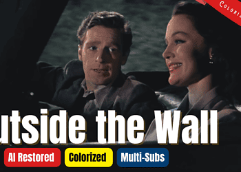 Outside the wall (1950) | Colorized | Richard Basehart | Film Noir Crime | Subtitles
