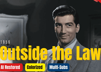 Outside the Law (1956) | Colorized | Ray Danton, Leigh Snowden | Film Noir Crime | Subtitles