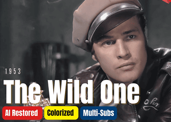The Wild One (1953) | Colorized | Marlon Brando, Mary Murphy | Crime Film | Subtitles