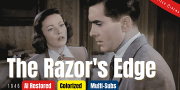 The Razors Edge 1946 - Colorized Full Movie | Tyrone Power, Gene Tierney | Drama Film | Subtitles