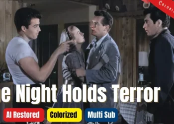 The Night Holds Terror (1955) | Colorized | Subtitled | Jack Kelly, Vince Edwards | Crime Film Noir