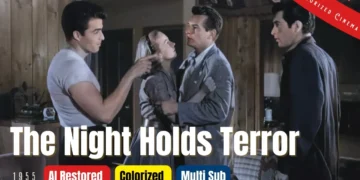 The Night Holds Terror (1955) | Colorized | Subtitled | Jack Kelly, Vince Edwards | Crime Film Noir