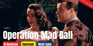 Operation Mad Ball 1957: Colorized Full Movie | Jack Lemmon, Ernie Kovacs | Comedy | Subtitles