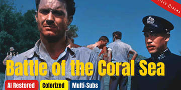 Battle of the Coral Sea 1959: Colorized Full Movie | Cliff Robertson, Gia Scala | War | Subtitles