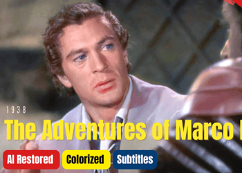 The Adventures of Marco Polo 1938: Colorized Full Movie | Gary Cooper, Basil Rathbone | Subtitles