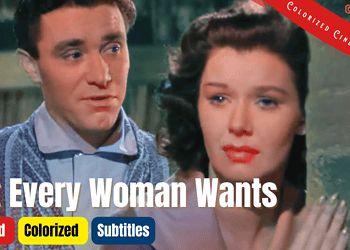 What Every Woman Wants 1954 | Colourised Full Film | William Sylvester | British Comedy | Subtitles