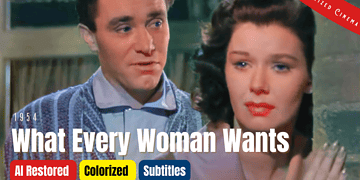 What Every Woman Wants 1954 | Colourised Full Film | William Sylvester | British Comedy | Subtitles