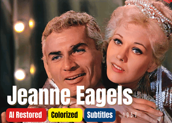 Jeanne Eagels 1957: Colorized Biography | Kim Novak, Jeff Chandler | Life Story | Subtitles