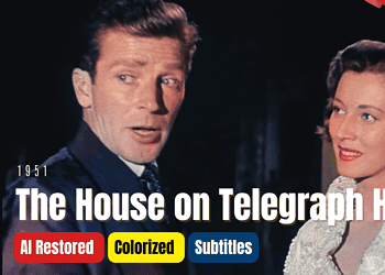The House On Telegraph Hill 1951 - Colorized Full Movie | Richard Basehart | Film Noir | Subtitles