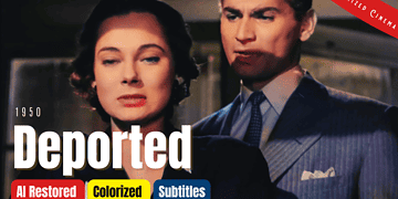 Deported 1950 - Full Movie In Color | Märta Torén, Jeff Chandler | Crime Film Noir | Subtitles