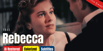 Alfred Hitchcock's Rebecca 1940 - Colorized Full Movie | Laurence Olivier, Joan Fontaine