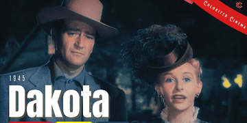 'Dakota' 1945: John Wayne & Vera Ralston in Vivid Color | Western Classic | Subtitles