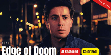 'Edge of Doom' 1950 - Colorized Film Noir | Dana Andrews, Farley Granger | Subtitles