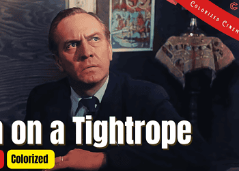 Man On A Tightrope 1953 - Colorized Full Movie | Fredric March, Terry Moore | Subtitles