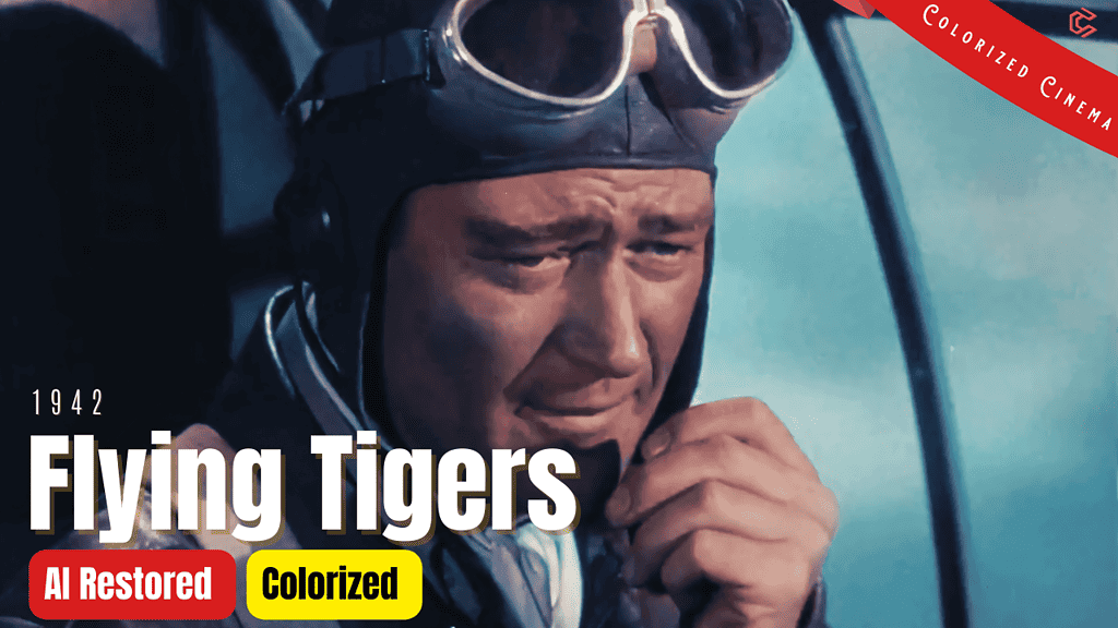 "Flying Tigers" (1942) - Colorized Full Movie With John Wayne And John Carroll | Subtitles