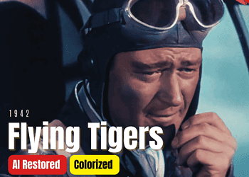 "Flying Tigers" (1942) - Colorized Full Movie With John Wayne And John Carroll | Subtitles