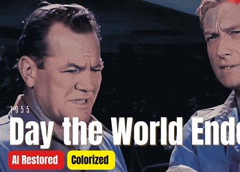 A Tale of Survival & Intrigue: 'Day the World Ended' 1955 | Colorized Sci-Fi | Subtitled