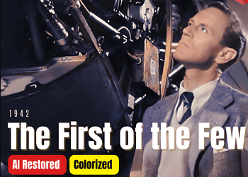 The First of Few (Spitfire) 1942 - Colorized Historic Film | Leslie Howard | Subtitles