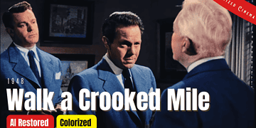 Walk A Crooked Mile: A 1948 Cold War Crime Film In Color (with Subtitles) | Dennis O'Keefe