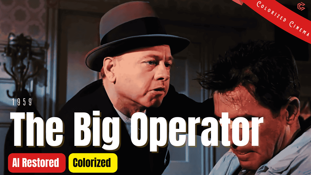 The Big Operator 1959 - Colorized Full Movie | Mickey Rooney, Steve Cochran, and Mamie Van Doren