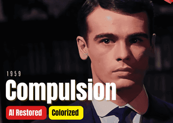 Compulsion 1959 - Colorized Full Movie | Orson Welles, Dean Stockwell | Crime drama | Subtitles