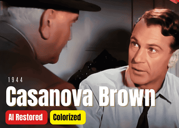 Casanova Brown 1944 - Colorized Full Movie | Gary Cooper, Teresa Wright | Comedy | Subtitles