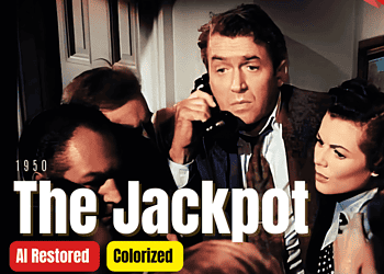The Jackpot 1950 - Colorized Full Movie | James Stewart, Barbara Hale | Comedy | Subtitles