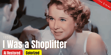 I Was a Shoplifter 1950 - Colorized Full Movie | Scott Brady, Mona Freeman | film noir crime